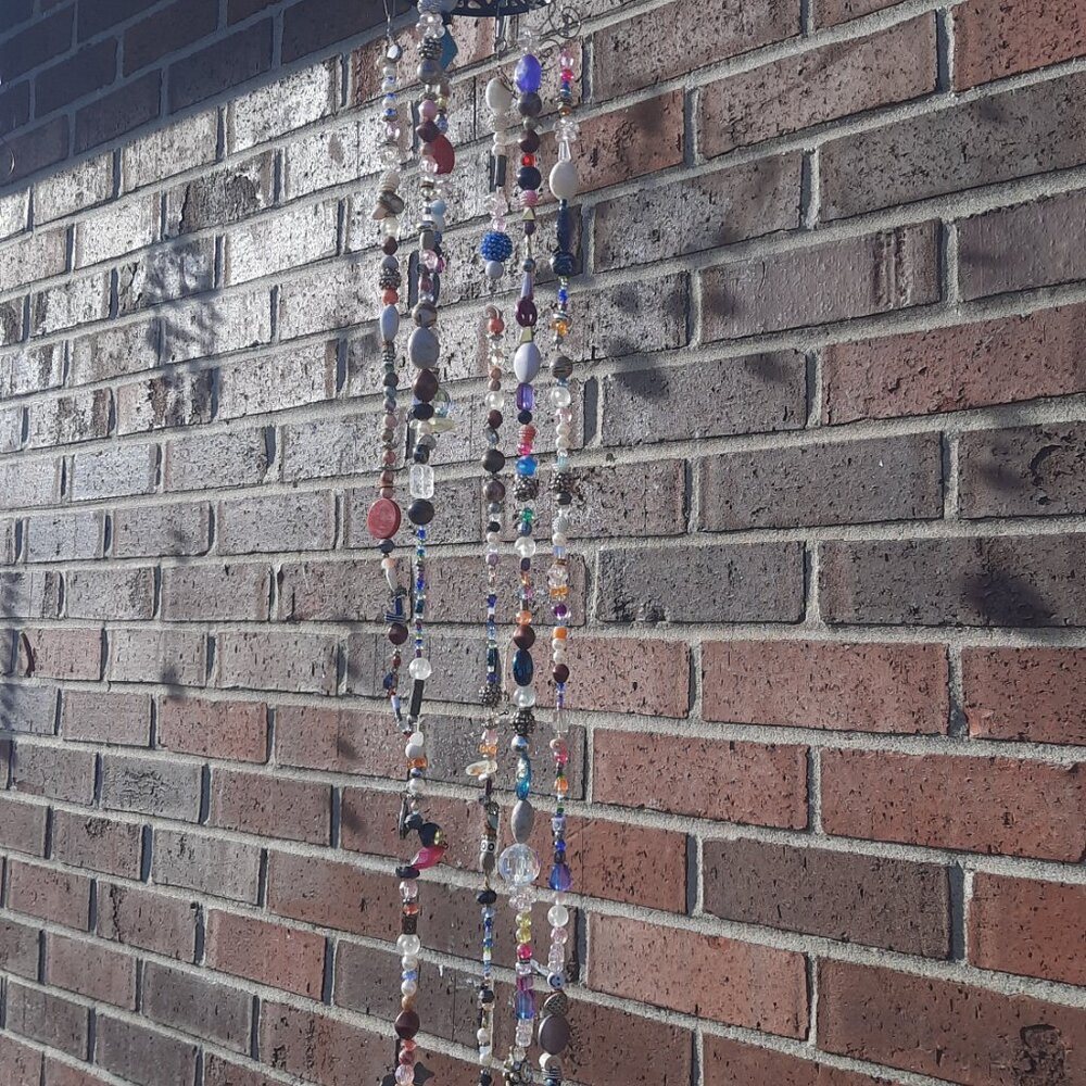Handmade suncatcher/windchime - Picture 4 of 5